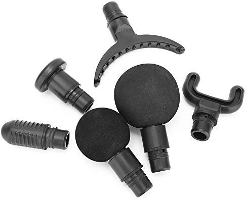 6 Stück Massagepistolenköpfe, 19 Mm Faszienpistolen-Massagegerät-Ersatzkopf für Muskelentspannung und Schmerzlinderung, Tragbare Elektrische Körper-Rückenmassagegeräte-Aufsätze