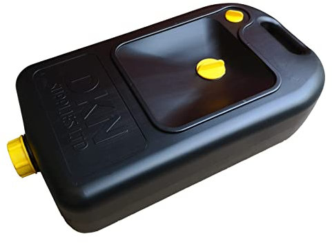 Premium 10L Black Waste Engine Oil Container suitable for Motorcycles