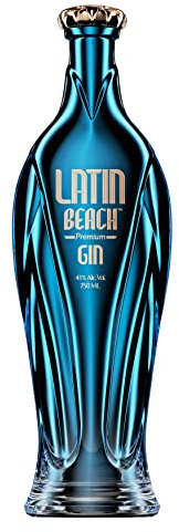 Latin Beach Gin, 70cl | Citrus Gin Flavour Profile - This Tropical Gin Includes Passion Fruit, Coconut, Papaya, and Mango