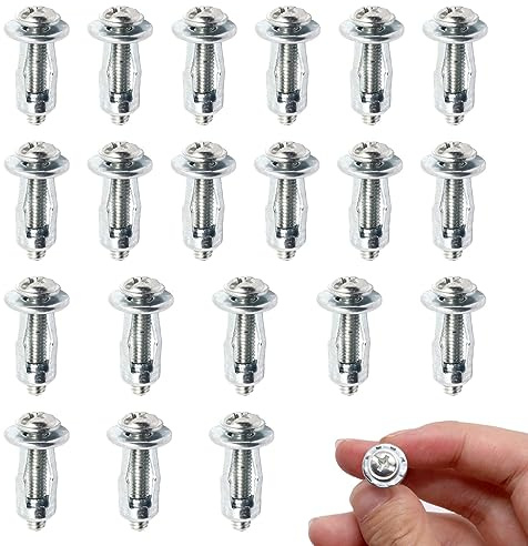 BENLIUDH 20 tasselli da parete cavi per pareti sottili resistenti, M4 x 4/5