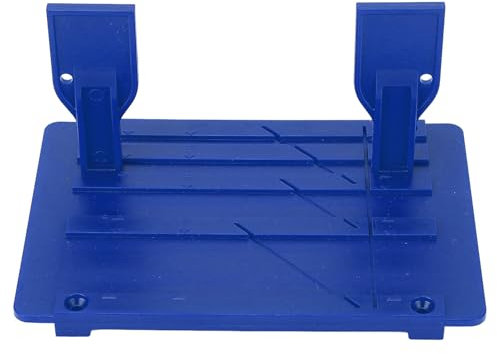 DAWH Kassettenbandspleißer, 10-Zoll-Bandspleißset ABS-Material für 1 Zoll 1/2 Zoll 1/4 Zoll 1/8 Zoll Spulenbänder (BLUE)