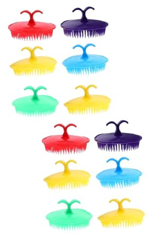 JECOMPRIS 24 Stk Massage-Shampoo-Bürste Haarbürste Anti-Schuppen-Kämme Profi-Shampoo reinigungsbürste Peeling für die Kopfhaut leichte Kopfhautreiniger Gesundheitsvorsorge Kamm Wäscher