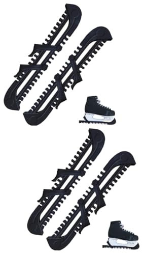 BESPORTBLE 2 Paar Skate-Skate-Abdeckung Eishockey Schlittschuhe Wachen Skate-Pads Für Erwachsene Professionelle Wachen Rollschuhe Für Kinder Tragbare Wachen Schlittschuhschützer Pxc-synthese