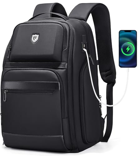 Fenree.geer Rucksack Herren Business Rucksack, Erweiterbarer 36L-48L Laptop Rucksack mit Großer Kapazität für 17 Laptop, übergroßer Reiserucksack für Reisen, Business, Wochenendausflüge