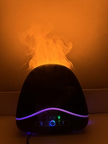 Flame Diffuser, 300ml Aroma Diffuser for Essential Oils, Fragrance Lamp