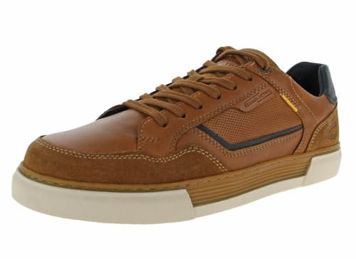 camel active Herren Sneaker aus Nappaleder Braun, menswear-44