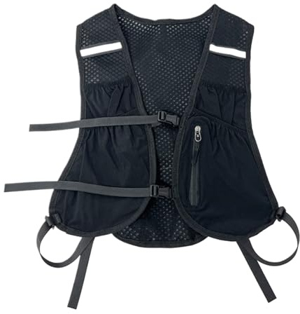 Gilet da corsa,Borsa da jogging con tasche - Gilet idratante traspirante per escursioni in bicicletta, attività all'aperto, sport campeggio caccia