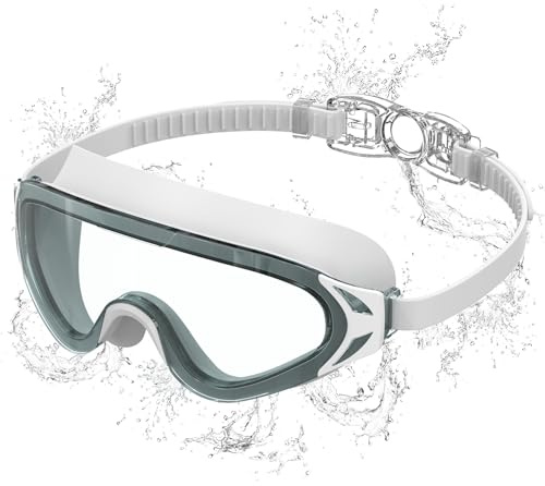Seaflar Gafas Natacion Hombre Mujer Para Adultos, Montura Grande, Antivaho | ProteccióN UV, Lentes HD, Gafas Natacion Mujer Unisex, Ideales Para Buceo Y Deportes AcuáTicos Al Aire Libre