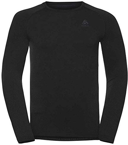 Odlo Uomo Maglietta intima tecnica a maniche lunghe PERFORMANCE WARM ECO