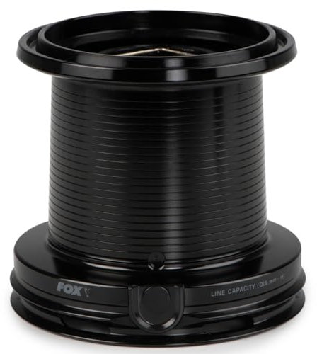 Fox 12000 XC Standard Spare Deep - Ersatzspule für Karpfenrolle, Tiefe Rollenspule, Schnurspule, Spule für Big Pit Angelrollen