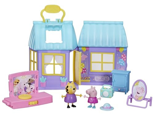 Peppa Pig, Coffret La fête dansante de Peppa, Rose (Pink) Ou Rouge (Red)