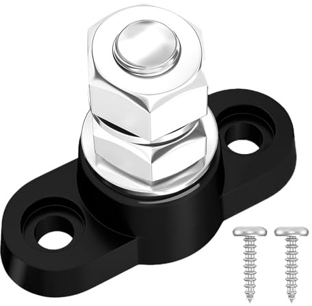 Barra di distribuzione marina, postazione di collegamento della batteria, supporto terminale pesante per barra di distribuzione, accessori per batterie automobilistiche e marittime, connessione affida