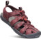 KEEN Damen Clearwater Cnx Leather Sandalen, Wine Red Dahlia, 35.5 EU
