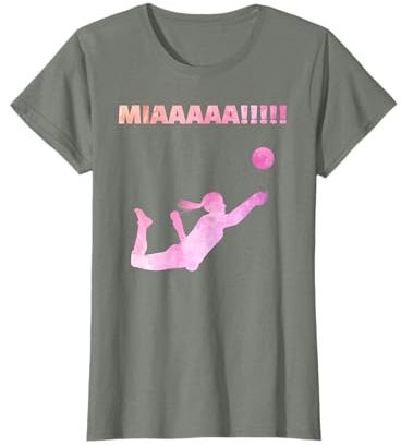 Pallavolo Pallavolista Volley Mia! Maglietta