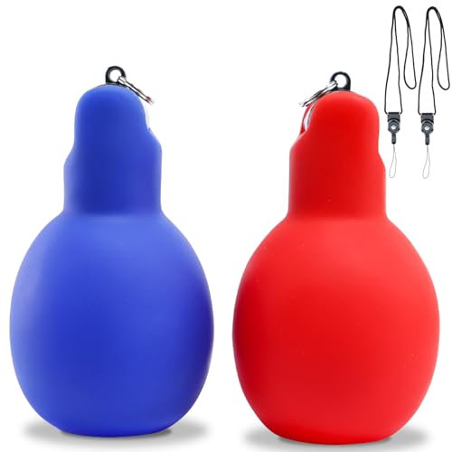 Handpfeife Sportunterricht 2 Stück Trillerpfeife Laut Notfall Schiedsrichterpfeife Hand Whistle mit Umhängeband Pfeife Sport für Schiedsrichter,Sportlehrer,Hundetrainer,Trainer Zubehör Fußball