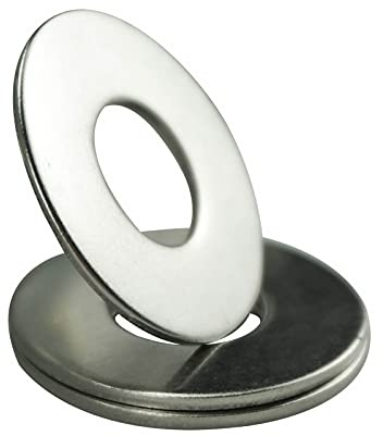 Rondelles Metal M10, Rondelles Plates MeHurr 20 Pièces, Rondelle Inox M10 x 25mm, Rondelle en 304 Acier Inoxydable, Penny Rondelles pour Vis et écrous