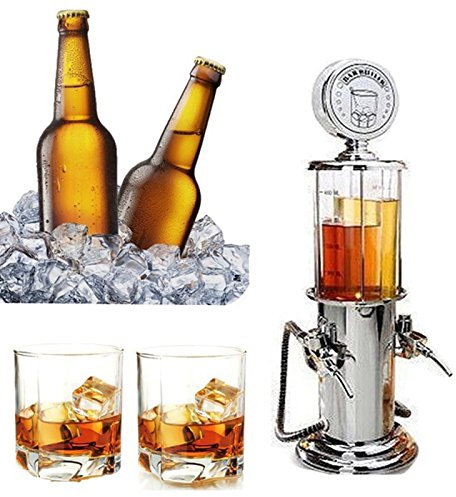 Dispensador de vinos para bebidas, cerveza, doble bomba, dispensador de licor