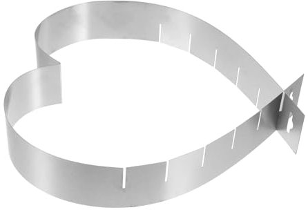 Ciieeo Anillo De Molde Ajustable Para Tartas Acero Inoxidable Molde De Postre