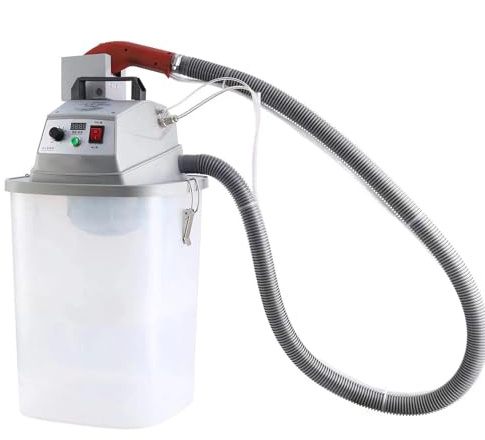 STWBHW Cortadora de Hilo eléctrica sin escobillas de un Solo Cabezal, cortadora automática de Telas, regulación de Velocidad Continua con Cubo Cuadrado de 30 l for fábricas de confección