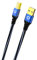 Oehlbach USB Plus B - USB - Druckerkabel Typ A zu Typ B - PVC-Mantel - OFC, blau/schwarz – 5m