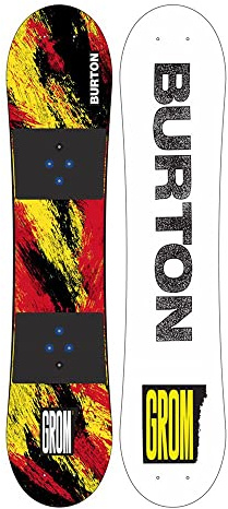 Burton Kinder Freeride Snowboard GROM Ketchup and Mustard, Größe:130, Farben:Ketchup/Mustard