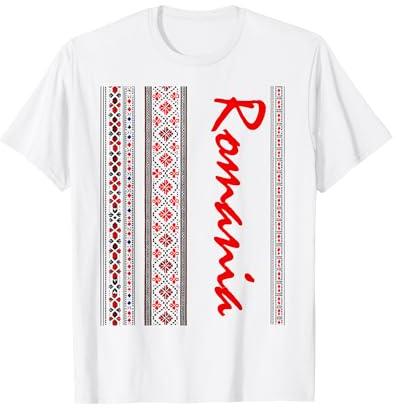 Romania | Folk Art Pattern Romania Day Fest T-Shirt