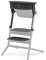 CYBEX Gold LEMO Training Tower Set, Zur Umwandlung des Hochsitzes LEMO in einen Lernturm, 1-5 Jahre (bis zu 25 kg), Inkl. 2 rutschfesten Silikonmatten für Sitzfläche und Fußstütze, Stunning Black