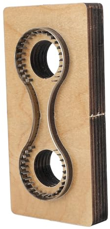 Keychain Leather Dies, Durable Wooden Steel Keychain Leather Cutting Die for DIY