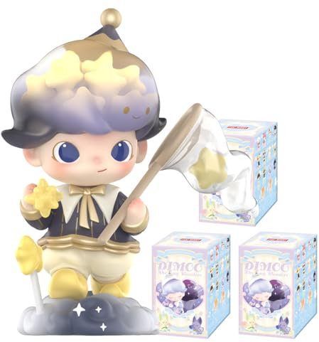 POP MART DIMOO Weaving Wonders Series Figures 3PC Zufällige Figuren Anime Actionfiguren Sammelfiguren Sammler Kunstspielzeug Spielzeug Figuren Geschenk