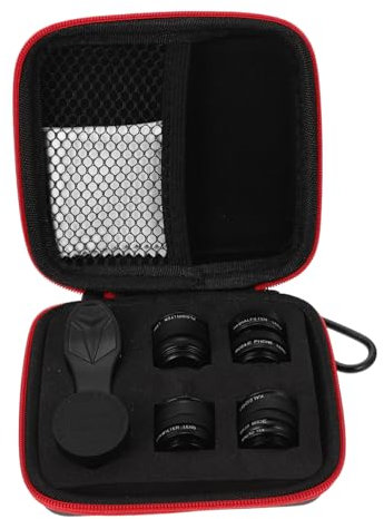 COLLBATH 2 Sets 10-in-1 Makro Weitwinkel Telefon Objektiv Zubehör Kompakte Kamera Objektiv