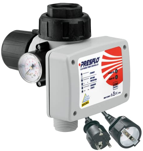 PRESFLO-2-VARIO®-Pump control Pressure switch Pressure monitor Automatic controller Flow monitor wired for domestic waterworks, pump well pump, centrifugal pump, submersible pump, deep well pump