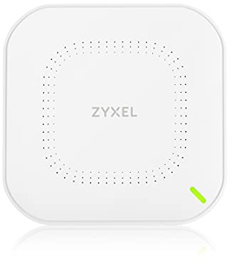 Zyxel Cloud WiFi6 AX1800 AP (802.11ax Dual-Band)| Dual 2x2 MU-MIMO, Unterstützung für Captive Portal & IEEE802.1X| NebulaCloud oder Standalone [NWA90AX]