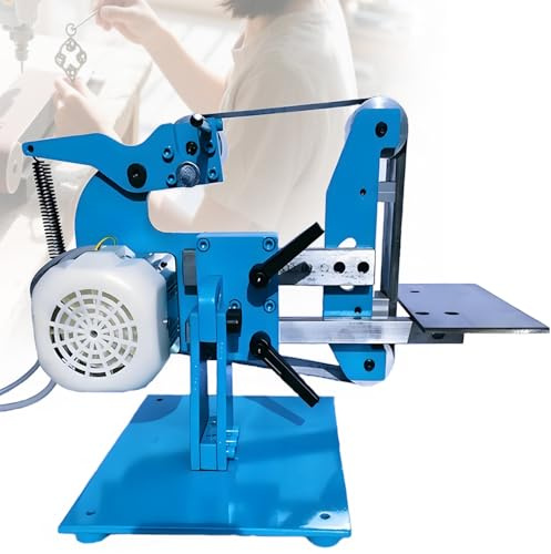 750w Elektrisk Bandslip,Polerings- Och Slipmaskin,Multifunktionsbandslip,915x50mm Vertikal/Horisontell Dubbel Design,Robust Heltålshus,För Gör-Det-Själv- Och Professionellt Bruk,750W