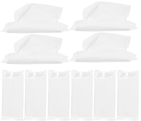 CRAFTHROU Vehicle Tissue Refills 10 Bags Travel Tissue Pack for Car Sun Visor with Soft Paper Towels the Go Use and Skin Care