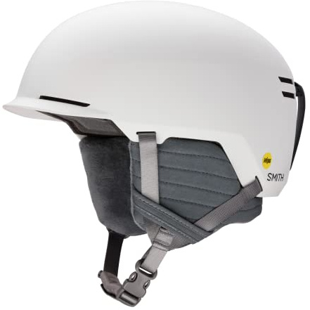 Smith Optics Scout MIPS Ski Helmet - Matte White 51-55cm / White