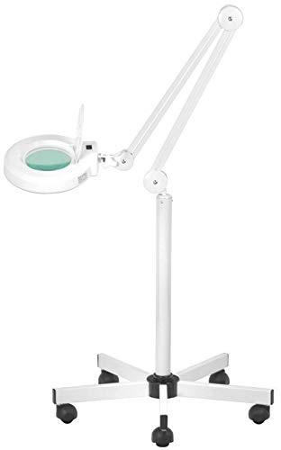 Förstoringsgla, lupplampa, arbet, kosmetisk lampa, LED S5 + stativ
