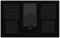 Whirlpool - Piano cottura a induzione con cappa integrata WVH 92 K finitura nero da 83cm