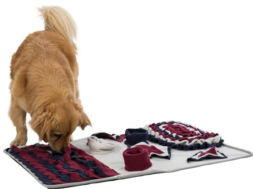 TRIXIE Hundespielzeug Intelligenz Dog Activity Strategiespiel „Schnüffelteppich“ – Anspruchsvolles Intelligenzspielzeug für Hunde zur Beschäftigung, 70x47cm – 32005