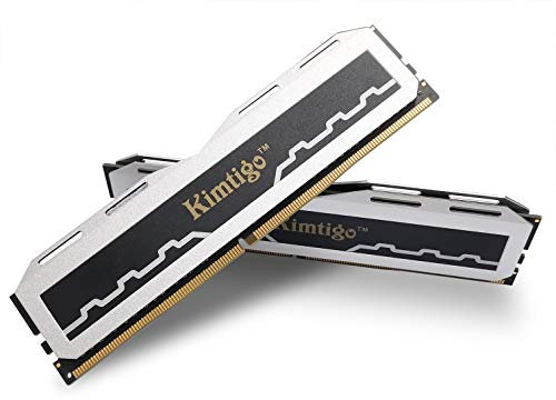 Kimtigo DDR4 32GB (16GB x 2) 3200MHz PC4-25600 CL19 1,35V U-DIMM ungepuffert Non-ECC für Gaming und Hochleistungs-Kompatibel mit Desktop-Speichermodul RAM Upgrade PC Speicher