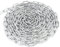 DQ-PP Stahlkette Stahl C15 – 2mm – 110m – Kurzgliedrig – Verzinkt – DIN 5685 – Absperrkette – Metall – Rundstahlkette – Eisenketten – Absperrketten – Zurrketten