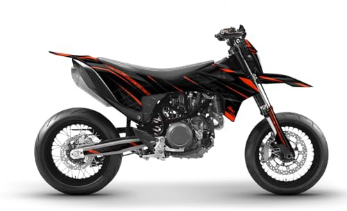 Dekor, Aufkleber passend für KTM 690 SMC-R 2019-2023 - Ribbon Edition Arider (Orange)