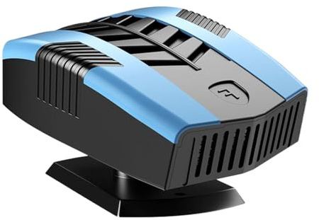 Générique Chauffage d'Appoint Portable pour Voiture - Dégivreur De Pare-Brise - Chauffage Électrique Portable 12V Rotatif 360 Degrés pour Camion Automobile Voiture