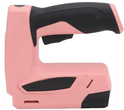 Jiawu Pistola Sparachiodi Elettrica Ricaricabile Senza Fili Efficiente per Progetti di Lavorazione del Legno Rosato per il Miglioramento della Casa