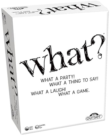 Cheatwell Games - What? - The Ultimate Laugh Out Loud Party Game - For Family & Friends Aged 14+, 5 Or More Players - And In What?, Honesty Is Not Always The Best Policy