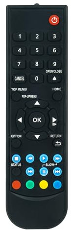 VINABTY N2QAYA000205 Télécommande remplacée Convient pour Panasonic N2QAYA000205 Blu-Ray Disc DVD Player DP-UB150 DP-UB154 DP-UB450 DP-UB159 DP-UB150GN-K DP-UB150K DP-UB450EG-K