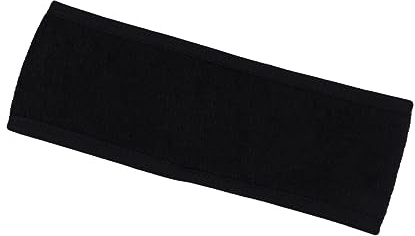 CALLARON 3pièces Bandeau Pour Cheveux Bandeau De Bain Réglable Pour Lavage Visage Maquillage Simple Noir Pour Femmes Et Filles