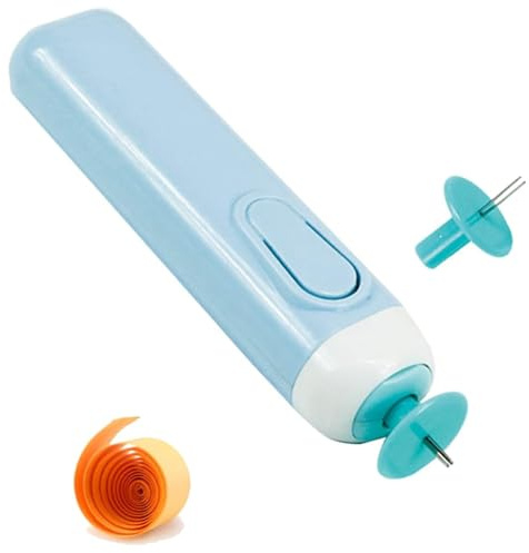 Quilling Tool Electric Slotted Tool Electric Quilling Pen Automated Quilling Paper Volume Curling Pen for Beginners Quilling Paper Crafts