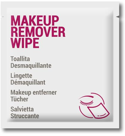 GPQ - Toallita Desmaquillante | 250 Und. | Amenities Limpiador Facial | Hidratante - Piel Suave - Sin Parabenos - Biodegradable | Hotel, B&B, Casa Rural, Camping, Crucero... | Fabricado en España
