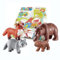 Haba Little Friends Waldtiere Spielset Tiere Fuchs Waschbär Braunbär Babybär