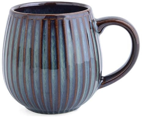 ZPPLD Coffee Mug,500ml Ceramics Coffee Cup,Ceramic Earthenware & Stoneware,Stoneware Coffee Mugs,Tea Mugs,Porcelain Coffee Mug,Cappuccino Cups,Pumpkin Shape Cups